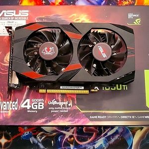 Nvidia geforce gtx 1050 ti dual fan OC edition used